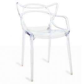 Krzesło Inspiration Transparent Masters od uznanego projektanta Phillipe'a Starcka