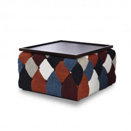 Chesterfield Patchwork Nordic Style Couchtisch