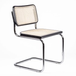 Réplique de la chaise Cesca du designer Marcel Breuer