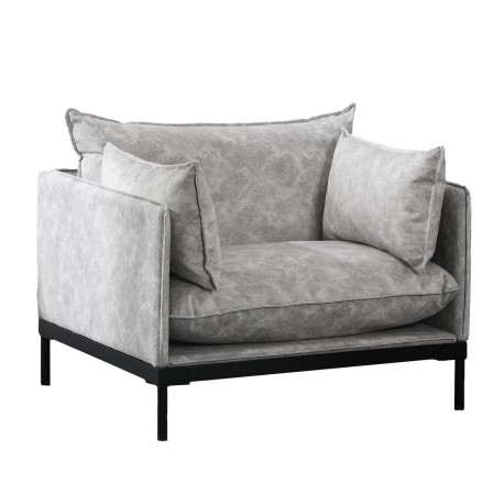 1-sits soffa klädd i polyester