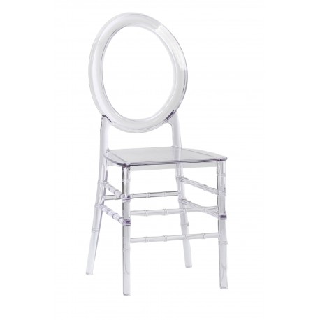 Isabelle Ghost-tuoli läpinäkyvää polykarbonaattia
